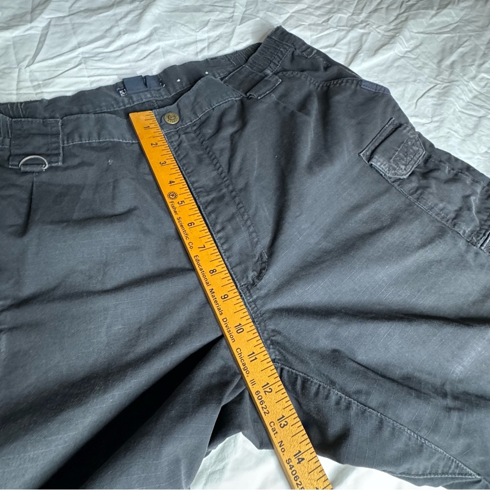 5.11 Tactical Faded Black‎ Ripstop Pants Mens Size 38x30 DAMAGED SEE DESCRIPTION - Picture 7 of 12